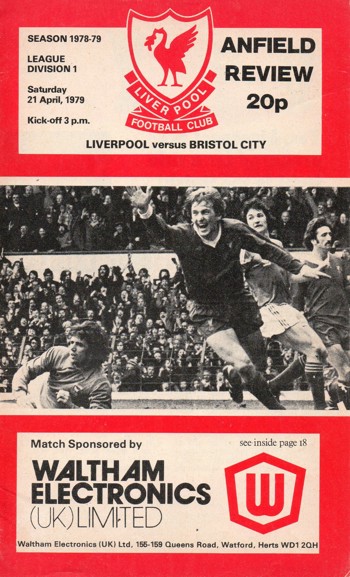 Match programme